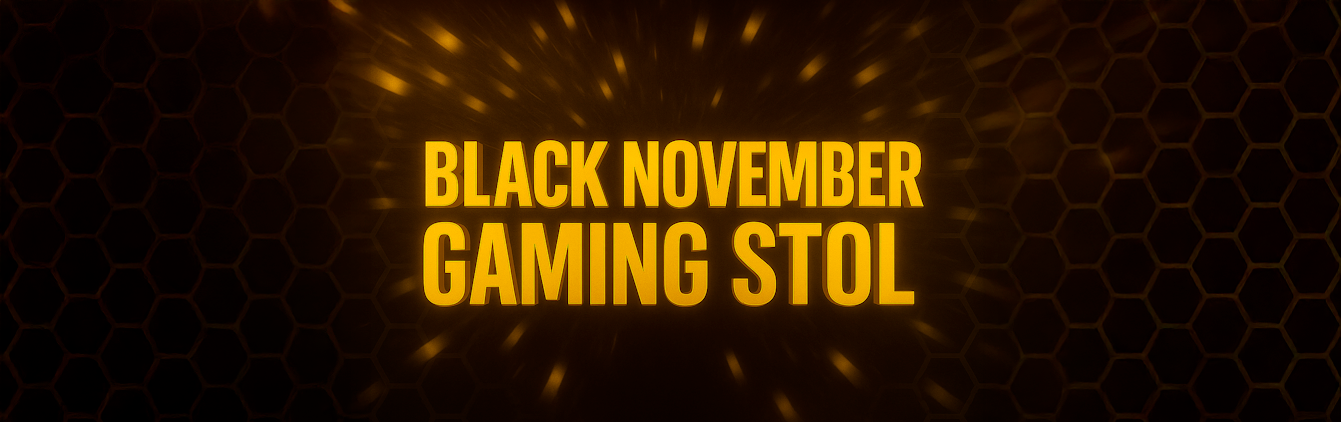 GEEKD black november gaming stol tilbud 2025