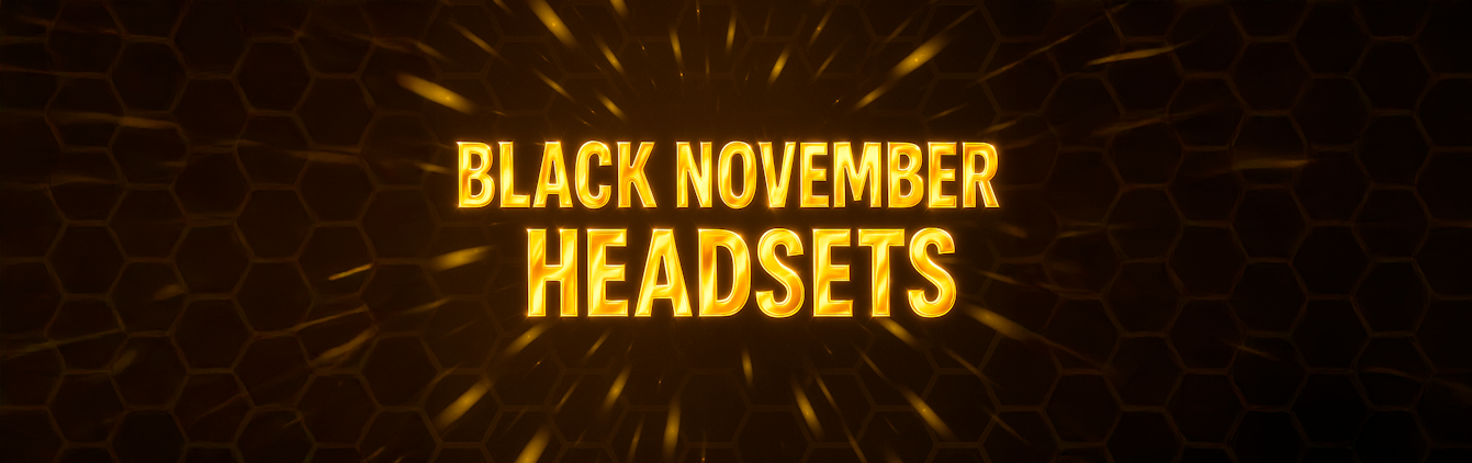 black november headset tilbud