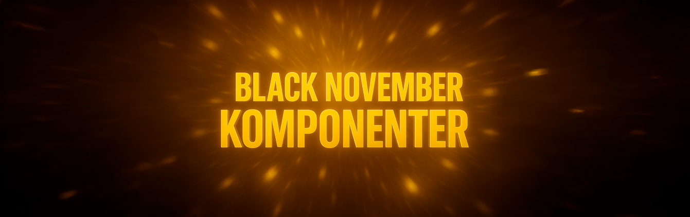 black november komponenter 2025