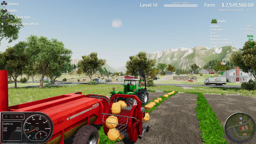 The World of Farming: Europe & America – PlayStation 4 – skærmbillede fra spillet