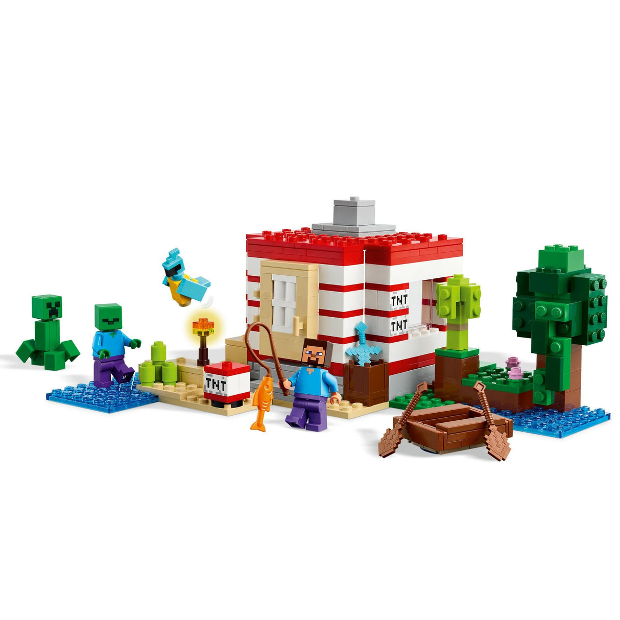 LEGO - Minecraft - The TNT Jungle House (21275) LEGO