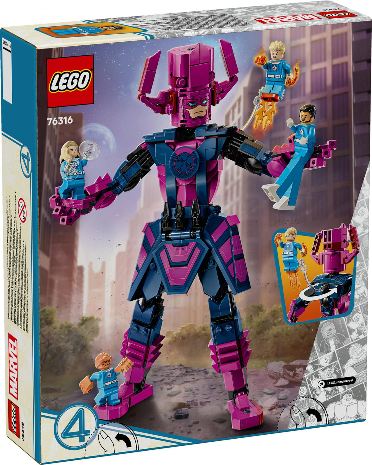LEGO 76316 Marvel Super Heroes Fantastic Four vs. Galactus building figure LEGO