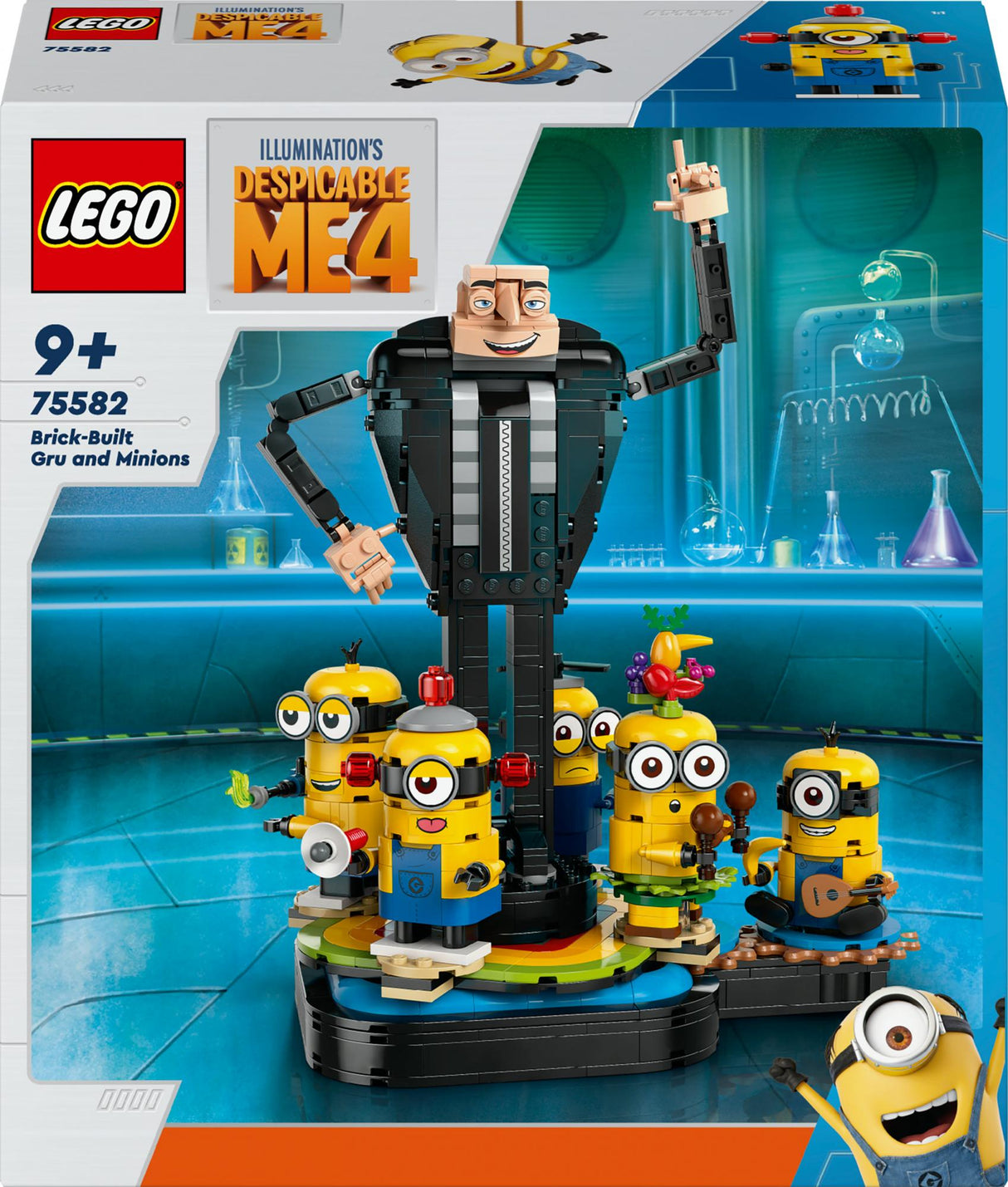 LEGO 75582 Minions Gru and the Minions made of LEGO bricks LEGO