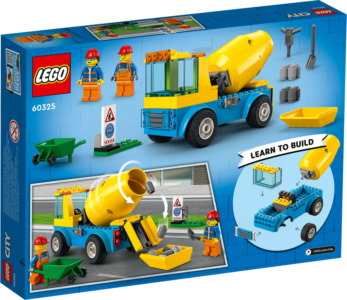 LEGO City Cement Mixer - 60325 LEGO