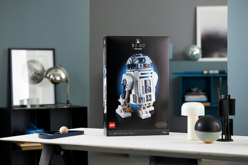 LEGO 75308 Star Wars R2-D2 Buildable Lightsaber Figure Construction Toy (Adult Set) Lego