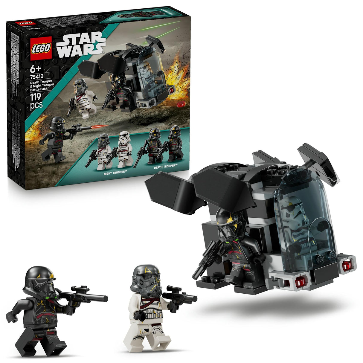LEGO - Star Wars TM - Death Trooper & Night Trooper Battle Pack (75412) LEGO