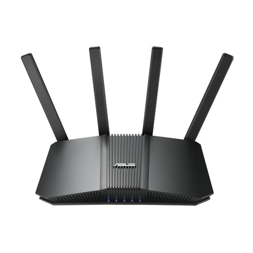 ASUS RT-BE55 med indikatorer på fronten