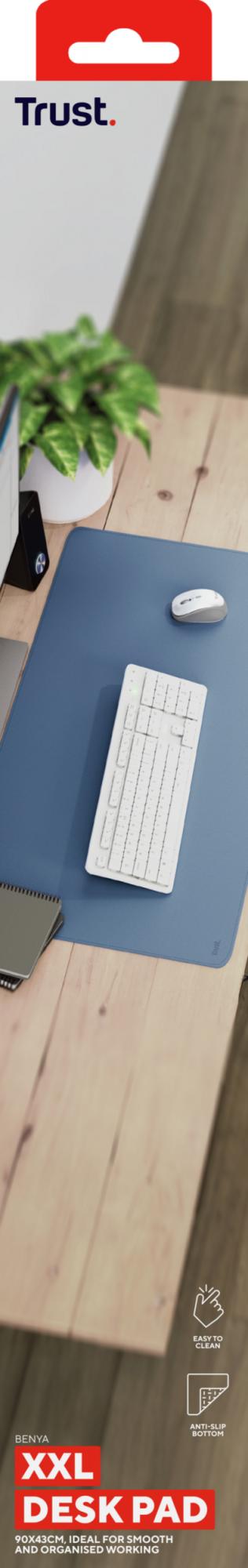 TRUST BENYA XXL MUSEMÅTTE- BLÅ