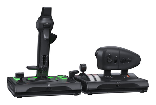 Turtle Beach VelocityOne H.O.T.A.S. – PC-flystyring – Sættet fra bagsiden