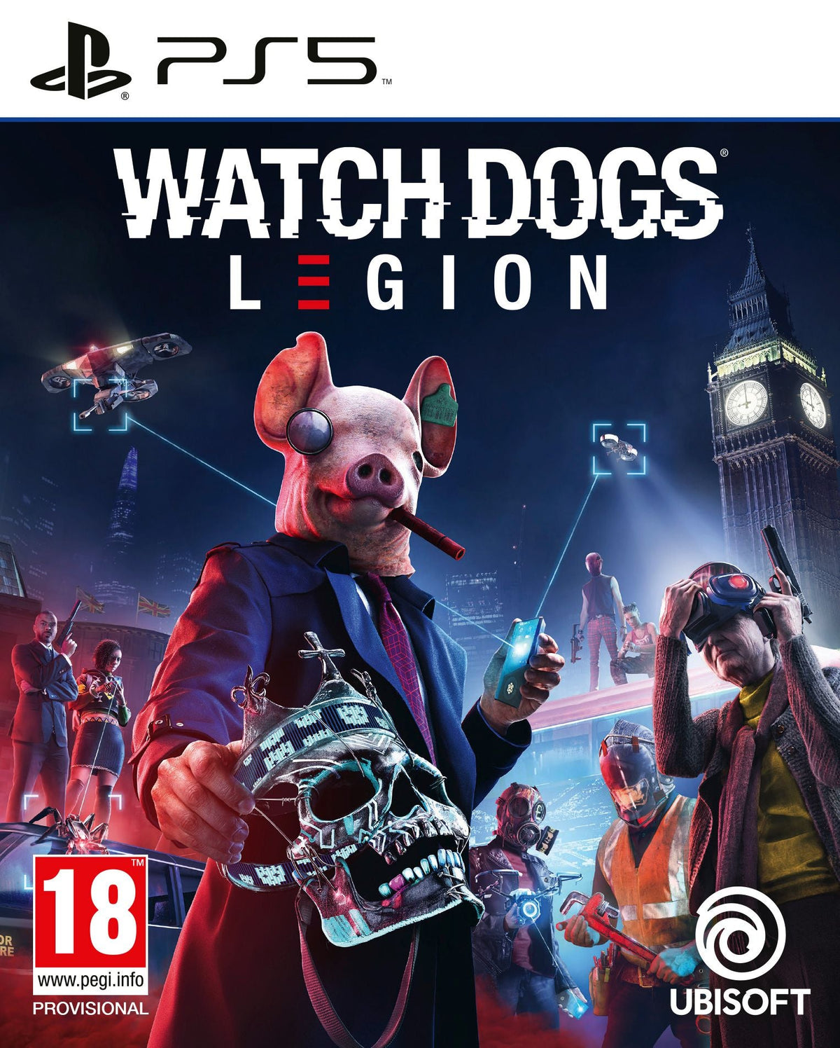 Watch Dogs: Legion - PS5 - omslag