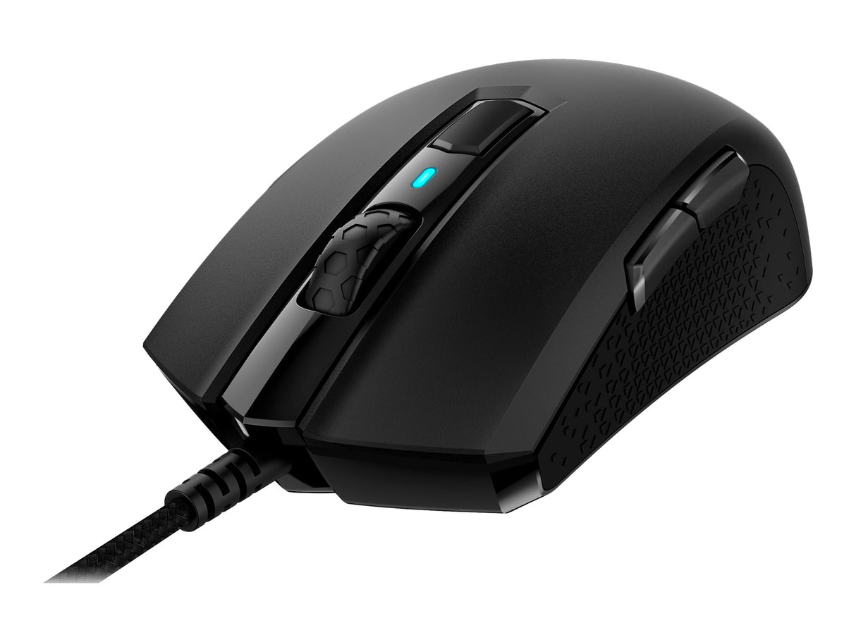 CORSAIR Gaming M55 RGB PRO Optisk Kabling Sort