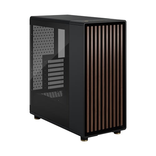 Midi Fractal Design North Charcoal Black Window Clear Fractal design