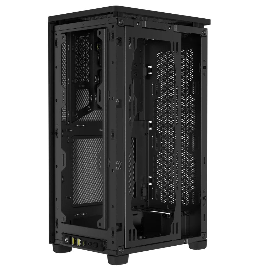 CORSAIR 2000D AIRFLOW Tårn Mini ITX Strømforsyning Sort Corsair