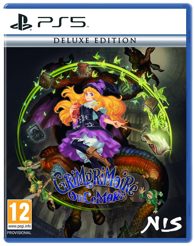 GrimGrimoire OnceMore (Deluxe Edition) – PlayStation 5 – spilomslag