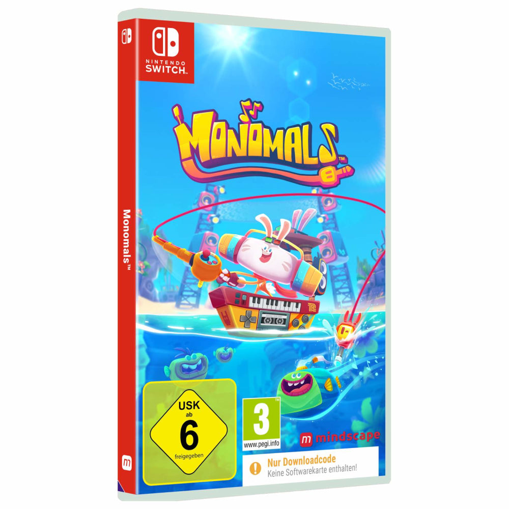 Monomals – downloadkode i æske – Nintendo Switch – spilomslag