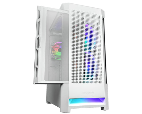 COUGAR Airface ARGB, hvid kabinet – produktvisning