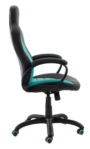 Nacon CH-350 gamingstol – sort/turkis – detalje 3