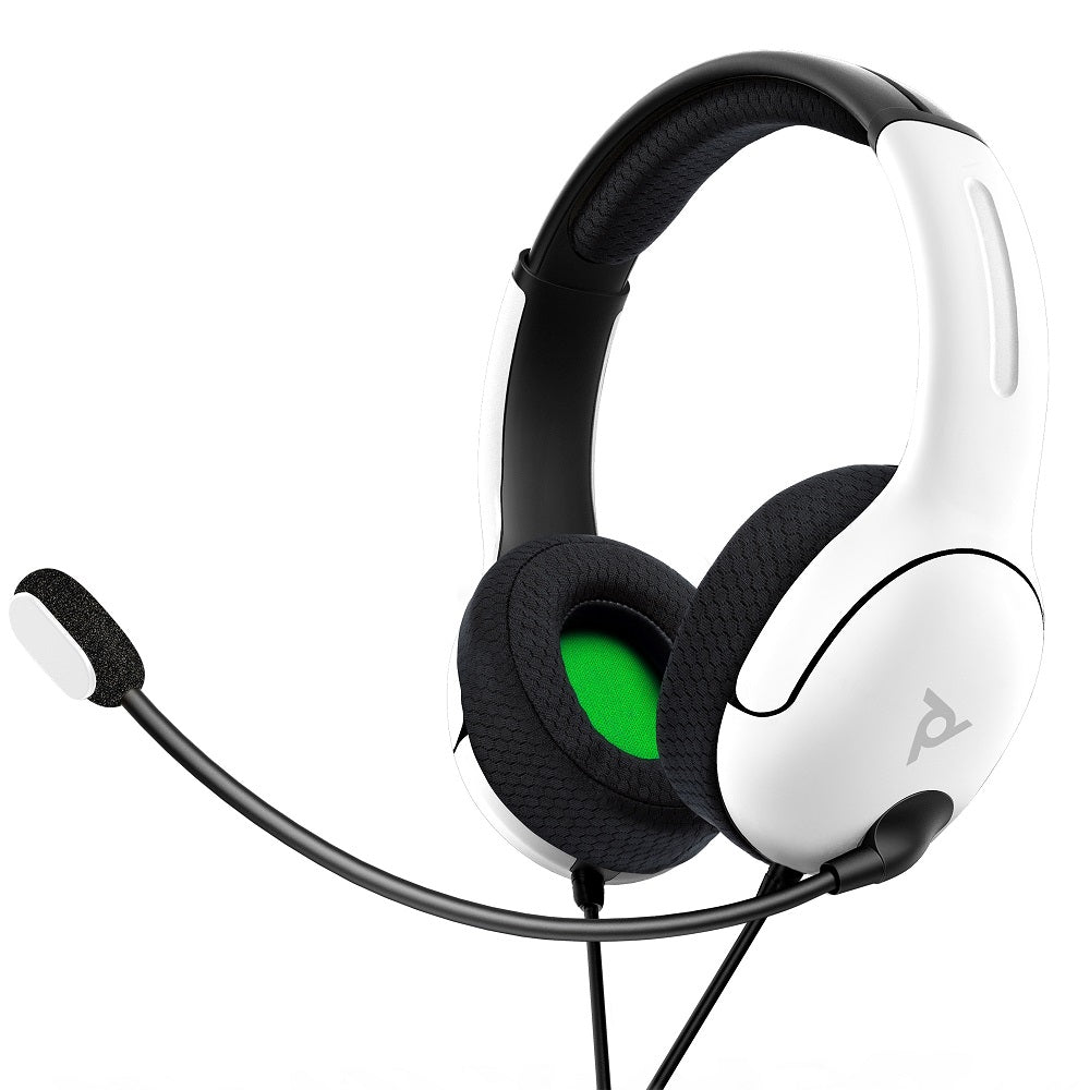 PDP LVL40 kablet headset til Xbox – hvid – produktfoto