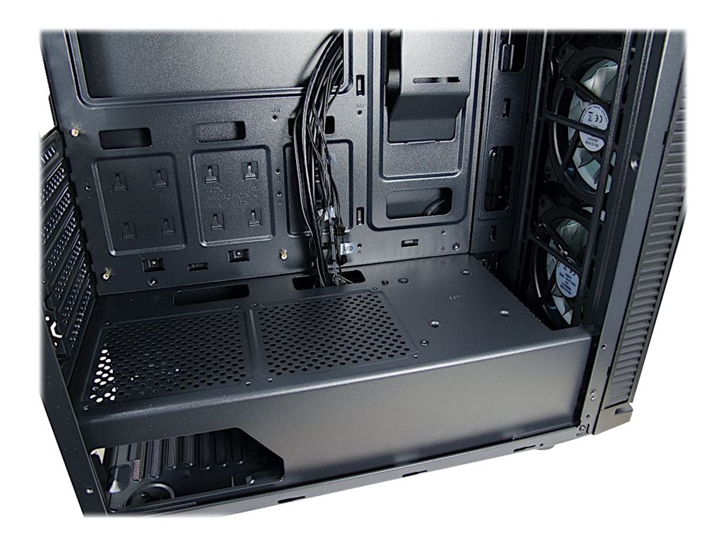 Inter-Tech W-III RGB Tower ATX Ohne Netzteil Schwarz