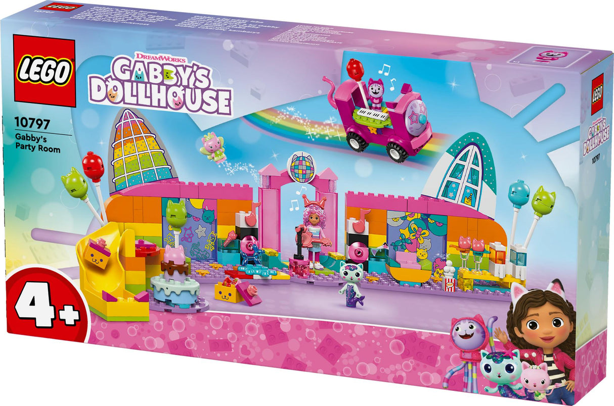 LEGO 10797 Gabby's Dollhouse Gabby's Party Room, construction toy LEGO