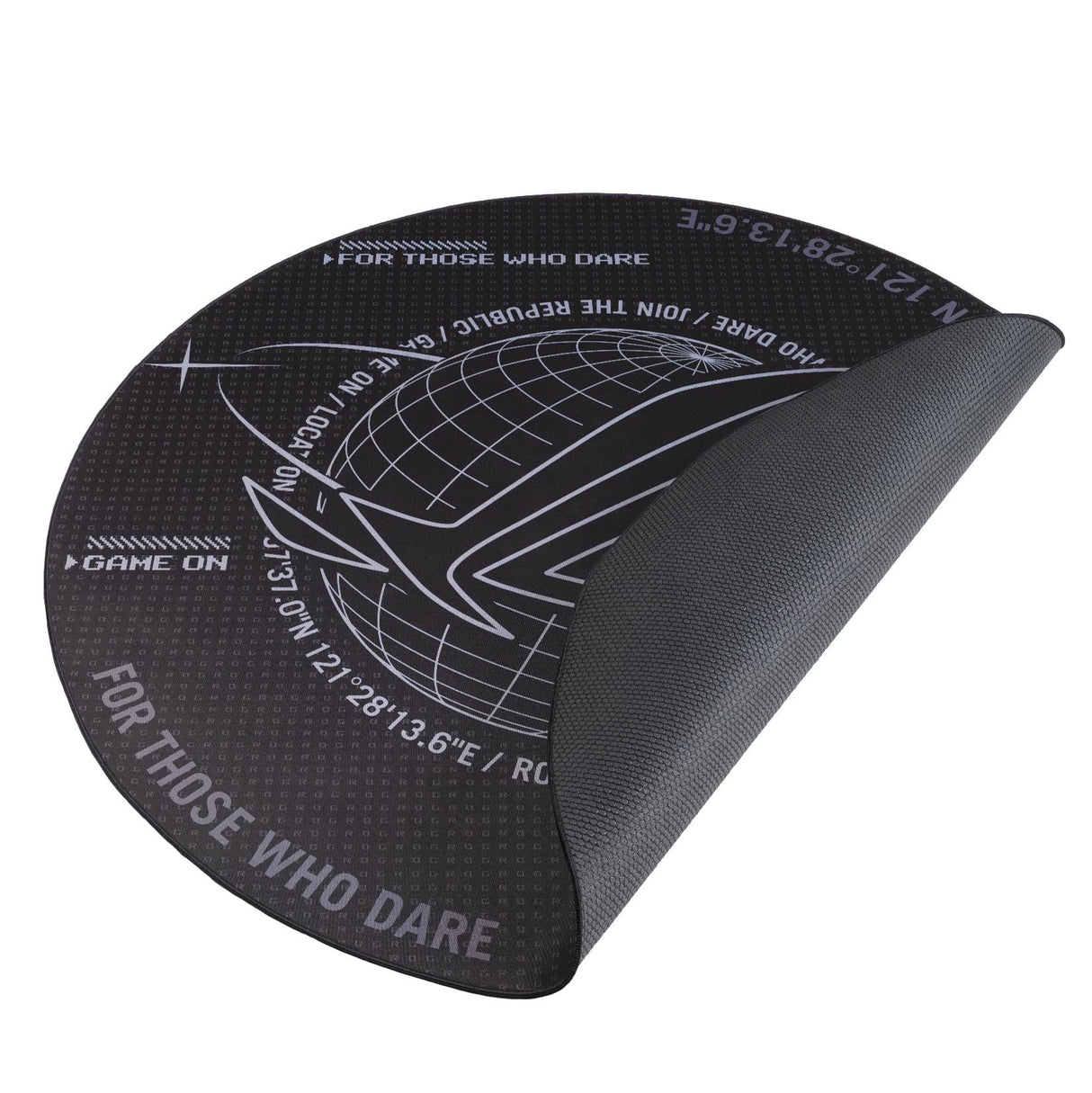 ASUS ROG Cosmic Mat - 117 cm diameter floor mat for gaming/office chair ASUS