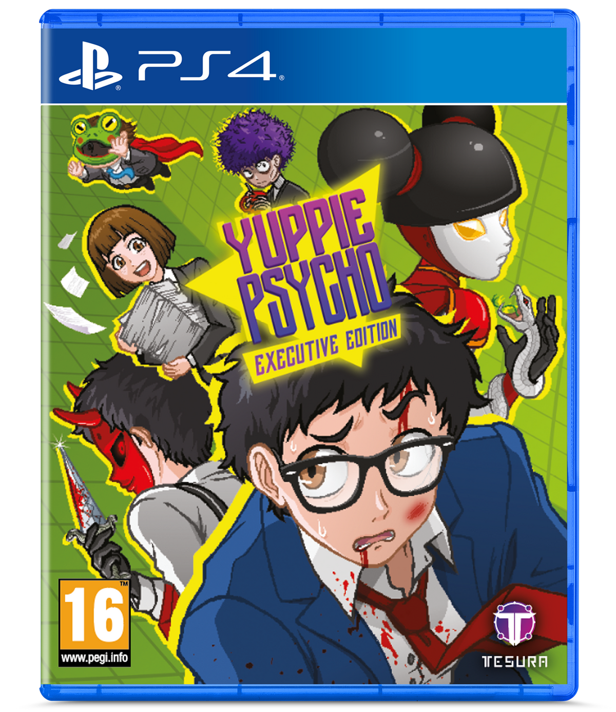 Yuppie Psycho (Executive Edition) – PlayStation 4 – spilomslag
