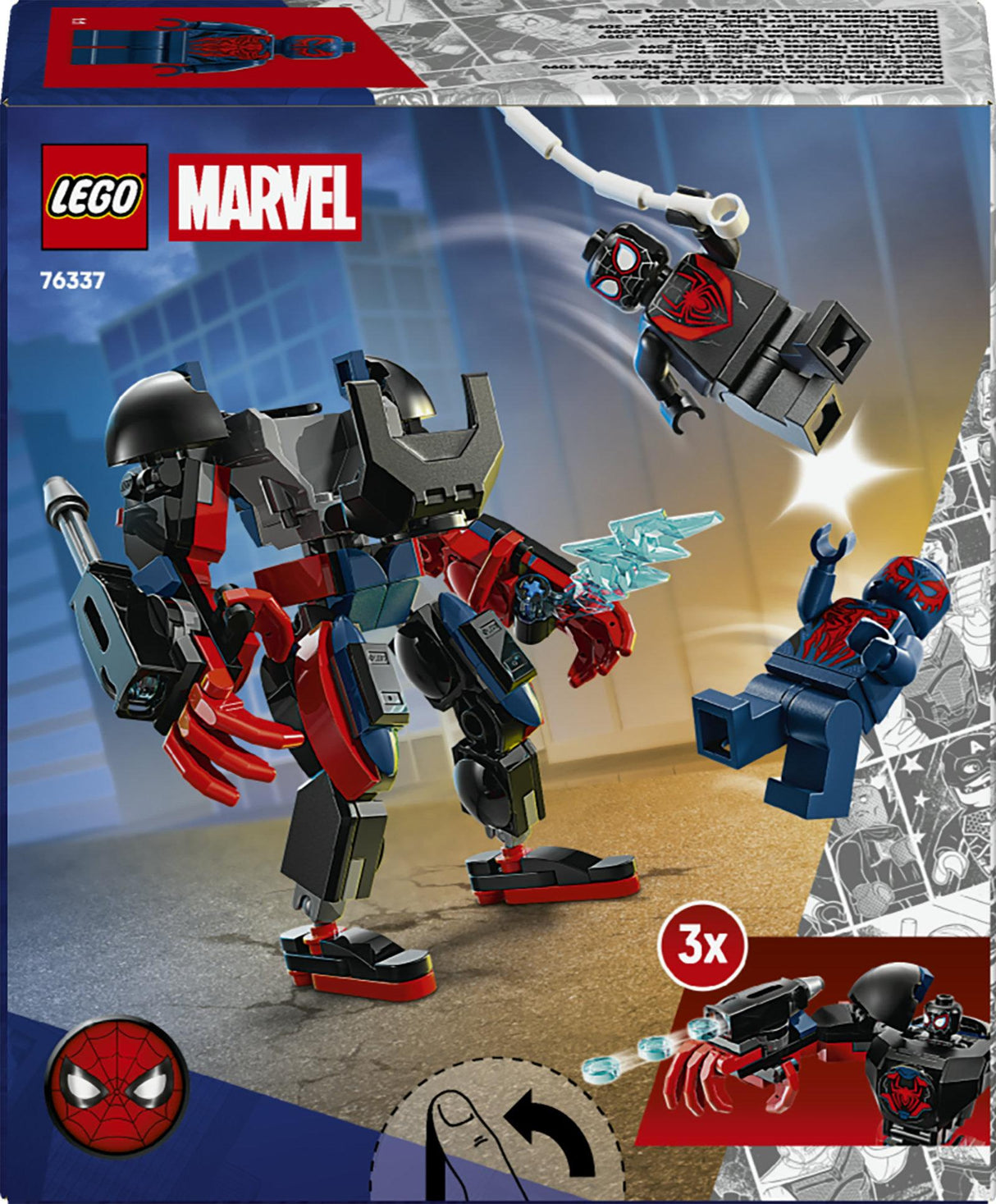 LEGO - Super Heroes - Miles Morales Mech vs. Spider-Man 2099 (76337) LEGO