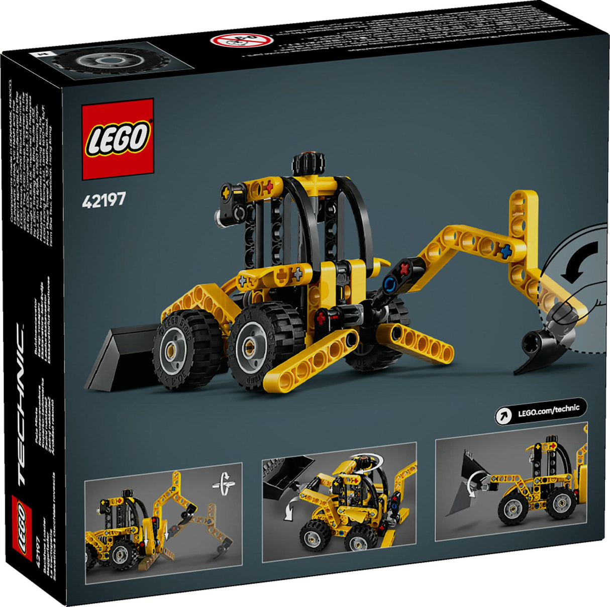 LEGO 42197 Technic Backhoe Loader LEGO