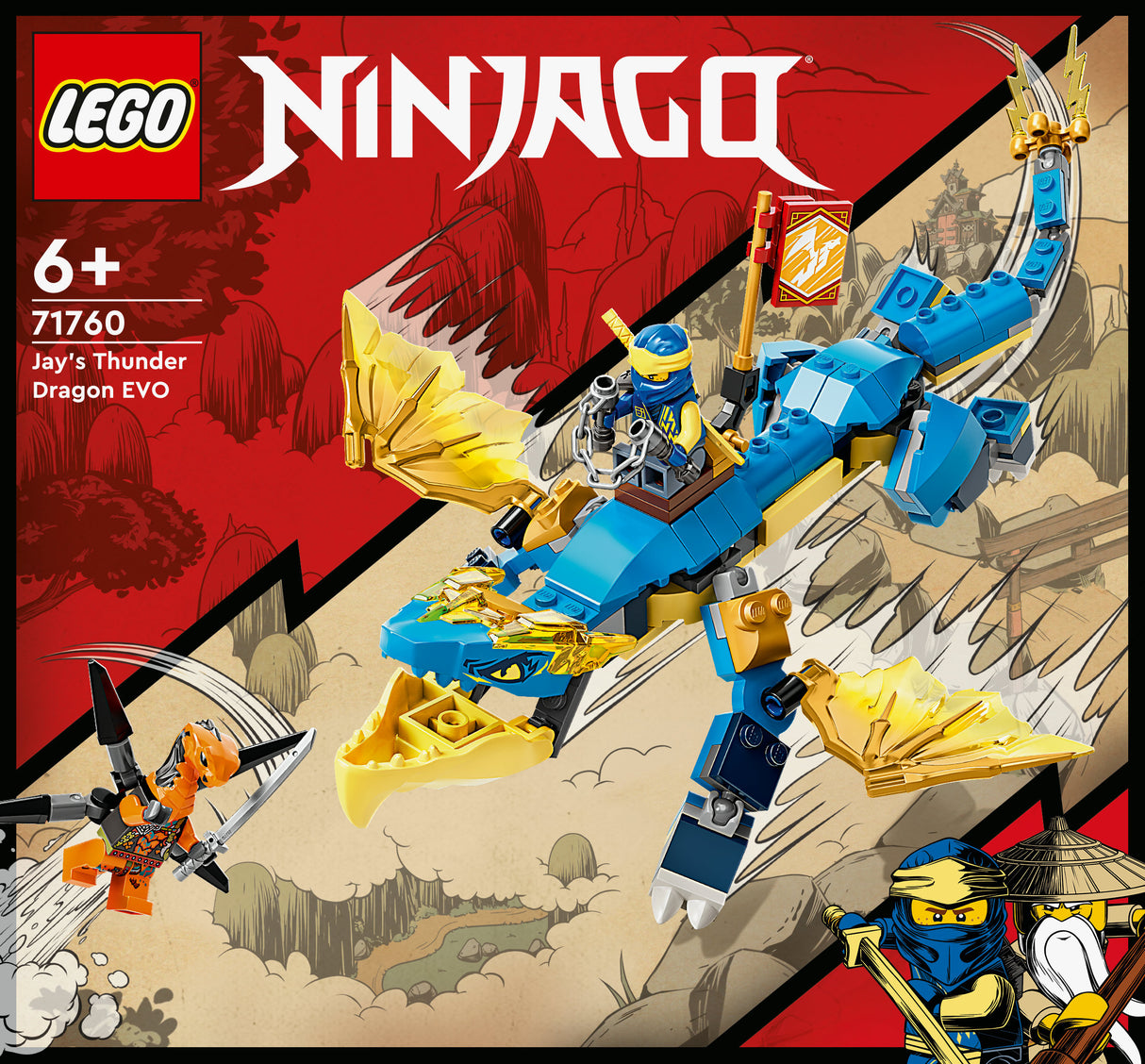LEGO Ninjago Jay's Thunder Dragon EVO - 71760 LEGO