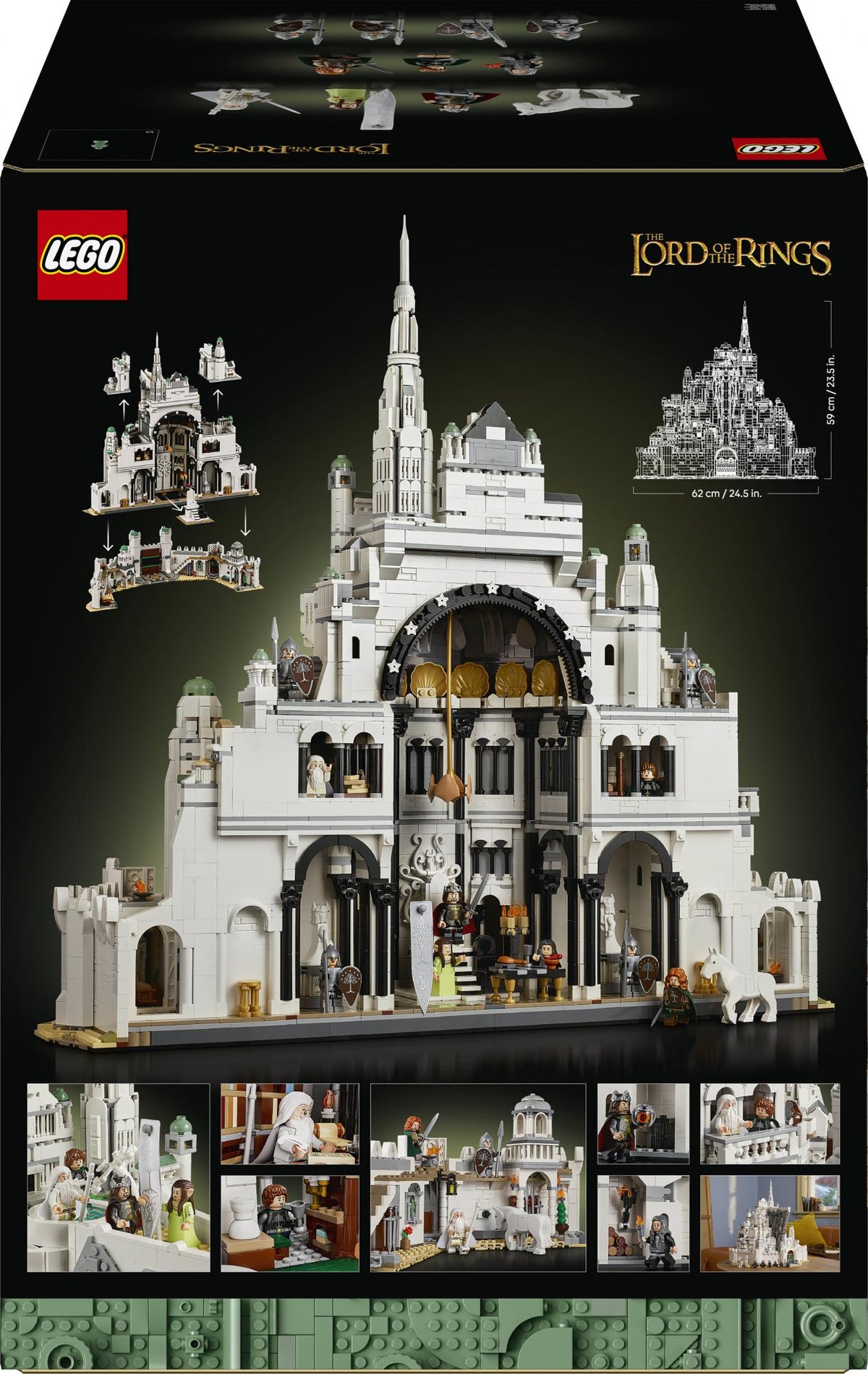 LEGO - Icons - The Lord of the Rings: Minas Tirith™ (11377) LEGO