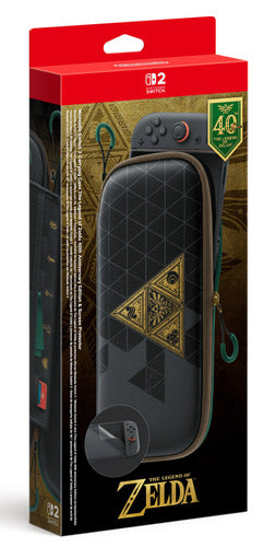 Nintendo Switch 2-etui og skærmbeskytter - Zelda 40th Anniversary - billede 7