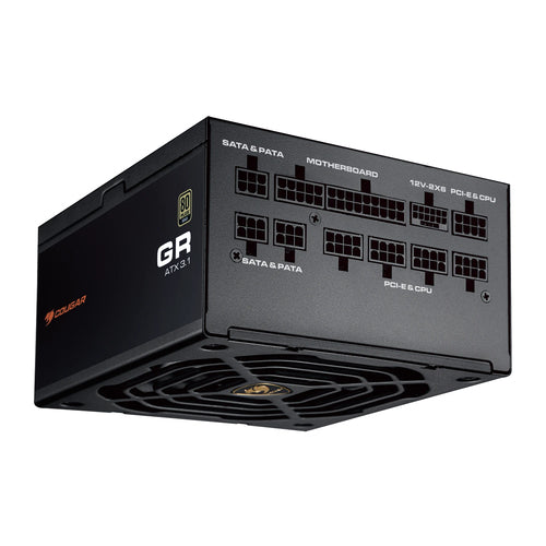 COUGAR GR 1000W ATX3.1/ PCIE 5.1/ 80 Plus Gold strømforsyning – produktdetalje