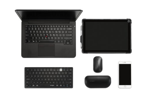 Kensington - Multi-Device Dual Wireless Compact Keyboard (Nordic) Kensington