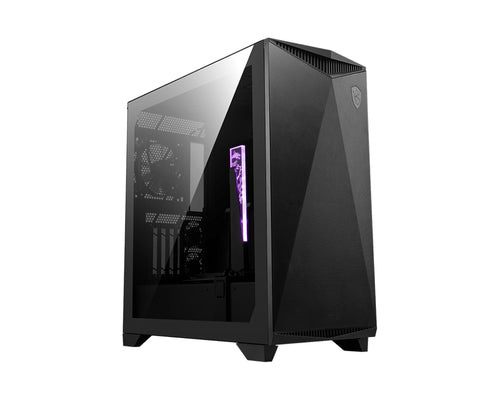 MSI MPG GUNGNIR 300P AIRFLOW – sort PC-kabinet – kabinet med indkig fra siden