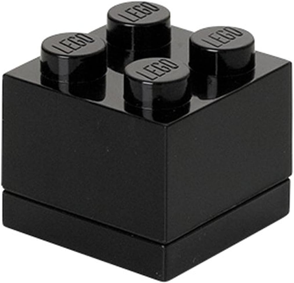 Room Copenhagen LEGO Mini Box 4, Lunch box (black) Room Copenhagen
