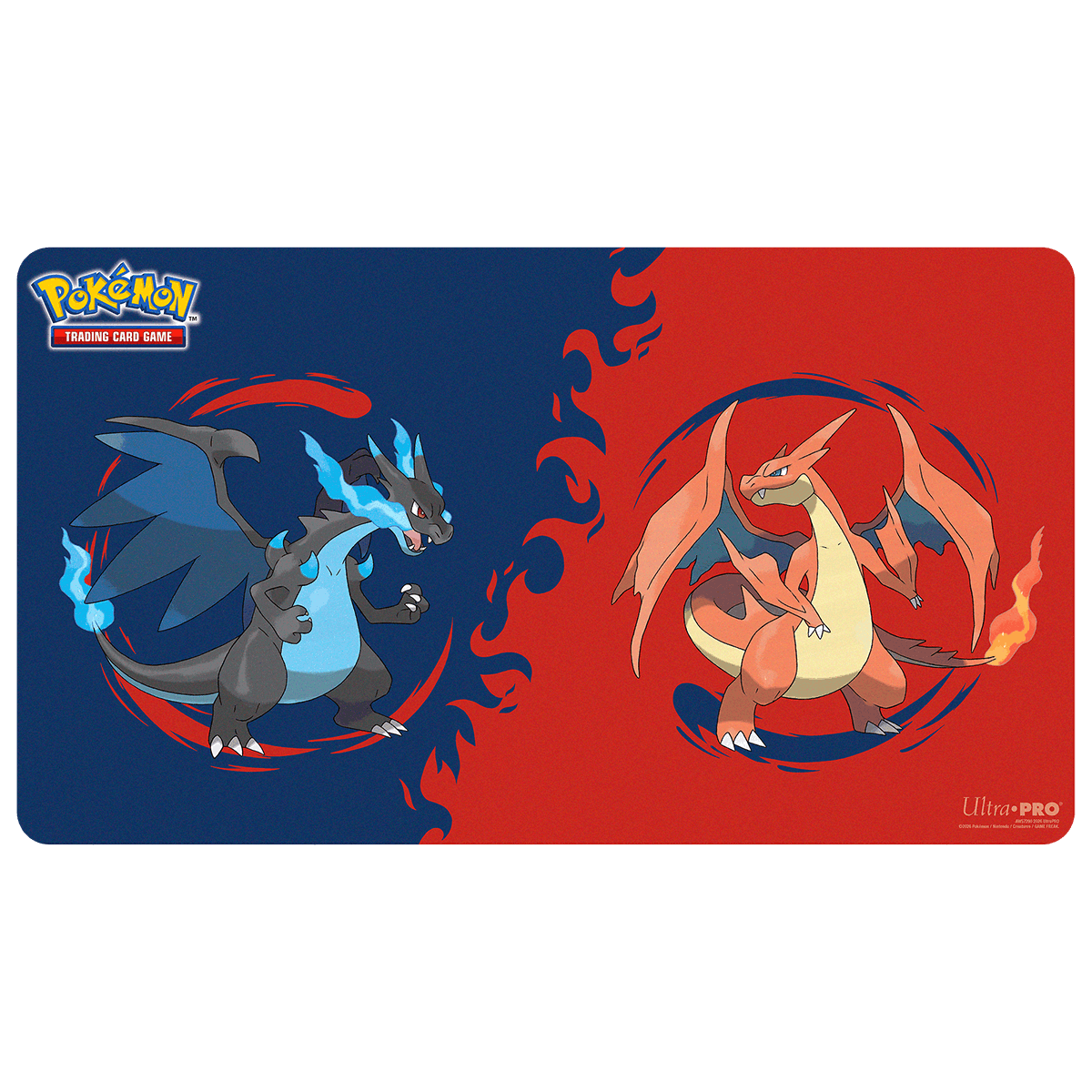 Ultra PRO Mega Charizard X og Y spillemåtte – producentbillede