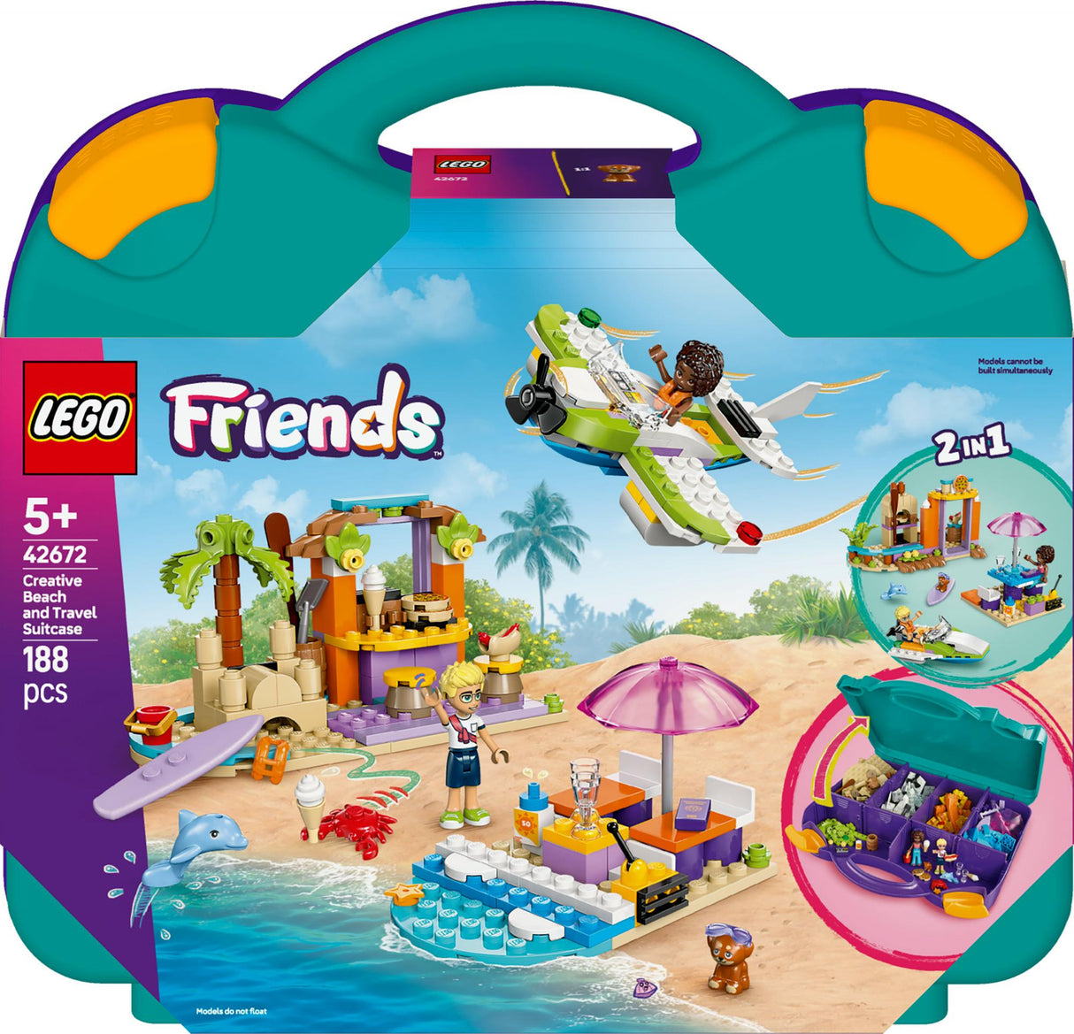 LEGO - LEGO Friends - Creative Beach and Travel Suitcase (42672) LEGO