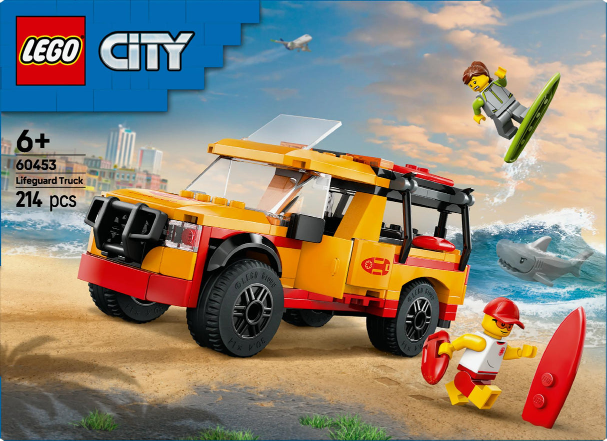 LEGO 60453 City Lifeguard Emergency Vehicle, Construction Toy LEGO