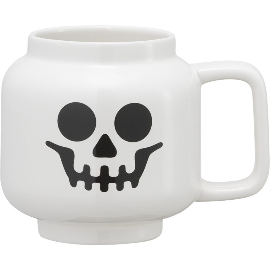 Room Copenhagen LEGO Ceramic Mug White Skeleton, Large (white) Room Copenhagen