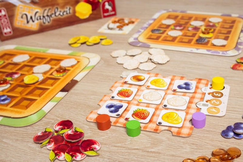Pegasus Waffelzeit Brætspil Tysk – Brætspil lagt på bord