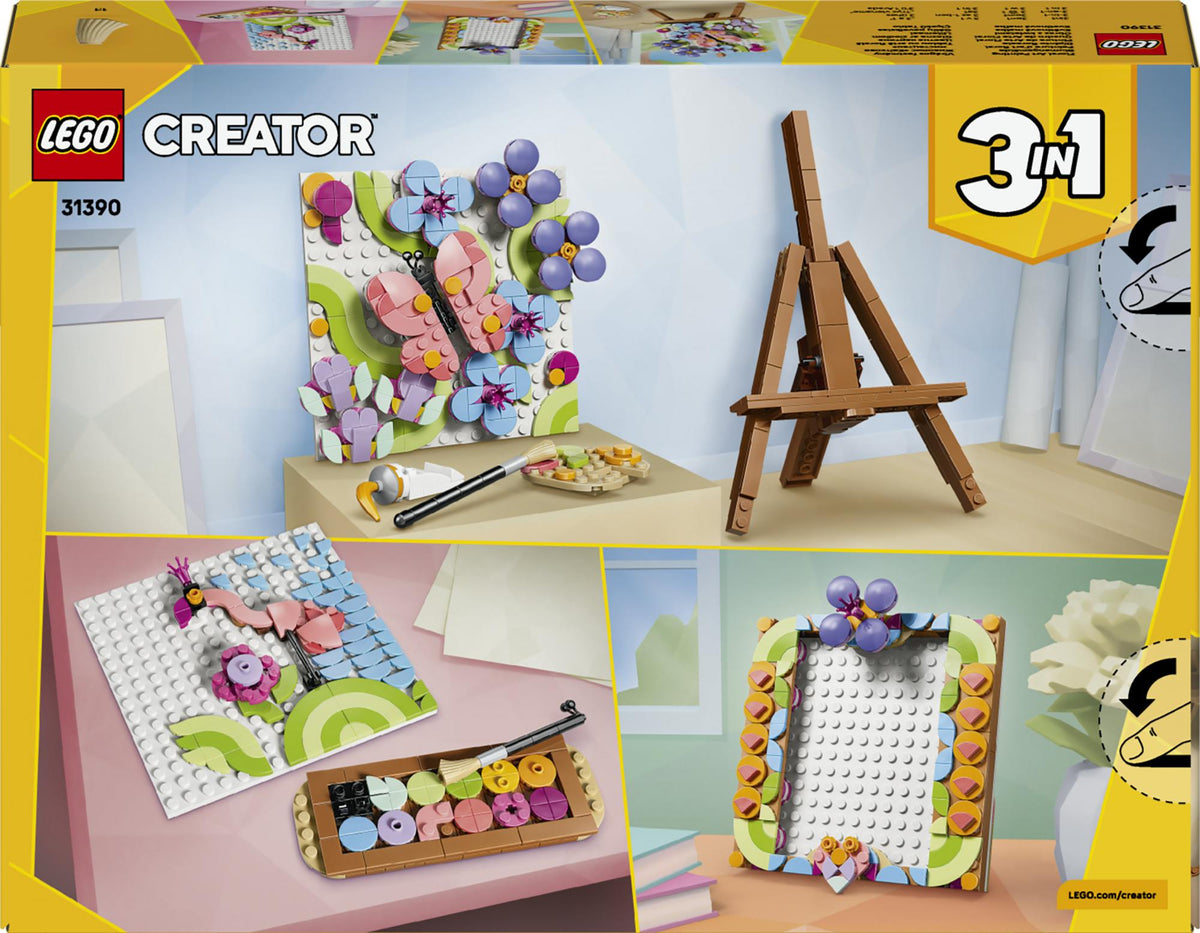 LEGO - LEGO Creator - Floral Art Decor Painting (31390) LEGO