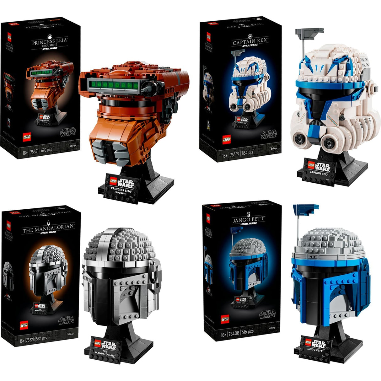 LEGO Star Wars Helmet Bundle LEGO