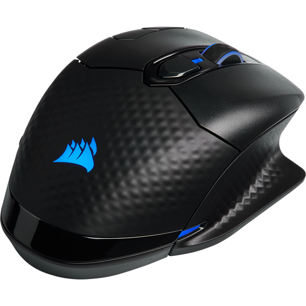 CORSAIR Gaming DARK CORE RGB PRO optisches kabelloses Kabel schwarz