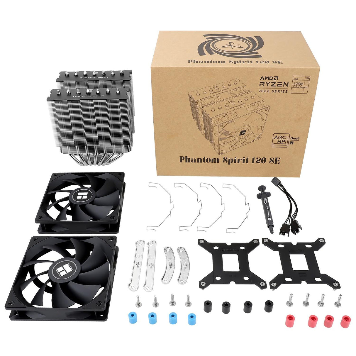 Thermalright Phantom Spirit 120 SE - CPU cooler, dual tower Shenzhen Deli Ming Technology Co. LTD (Thermalright)