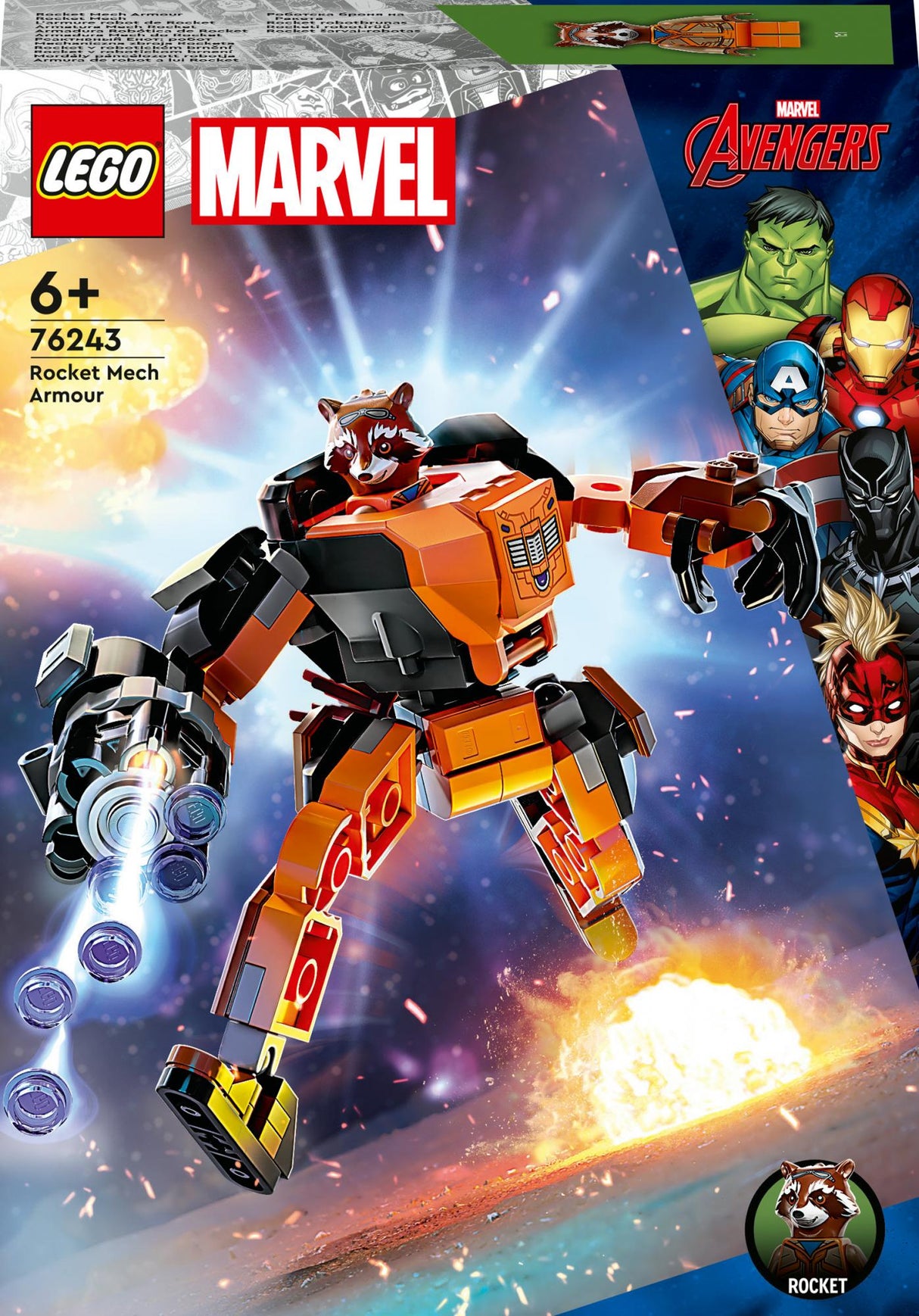 LEGO Super Heroes - Rocket's Battlerobot (76243) LEGO