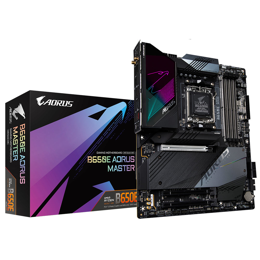 GIGABYTE B650E AORUS MASTER, motherboard (black) GigaByte