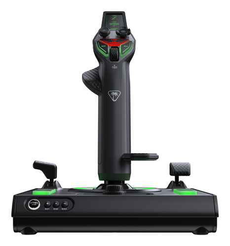 Turtle Beach VelocityOne Flightstick II – PC-joystick – Front fra lav vinkel