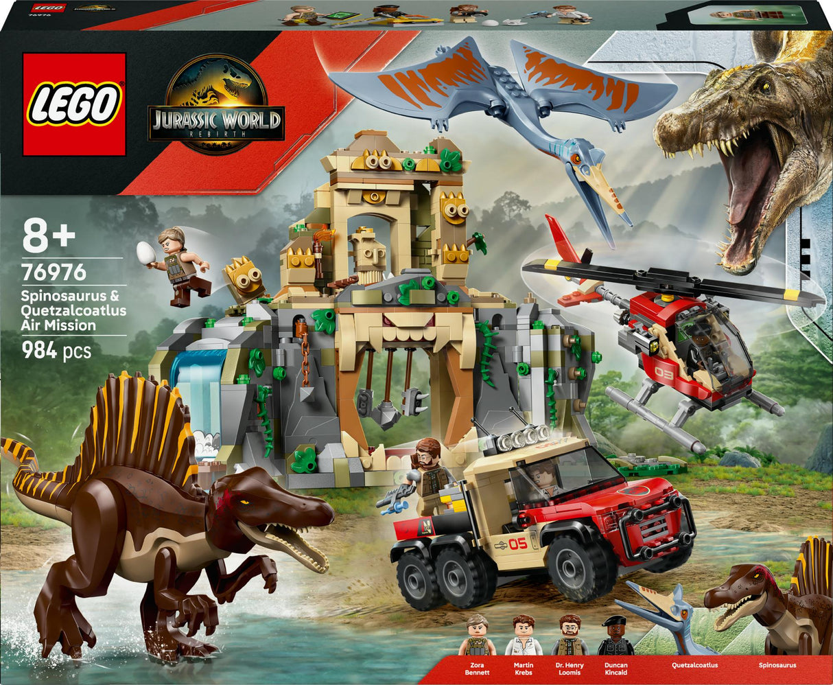 Lego - Air Mission - Spinosaurus and Quetzalcoatlus (6533327) LEGO