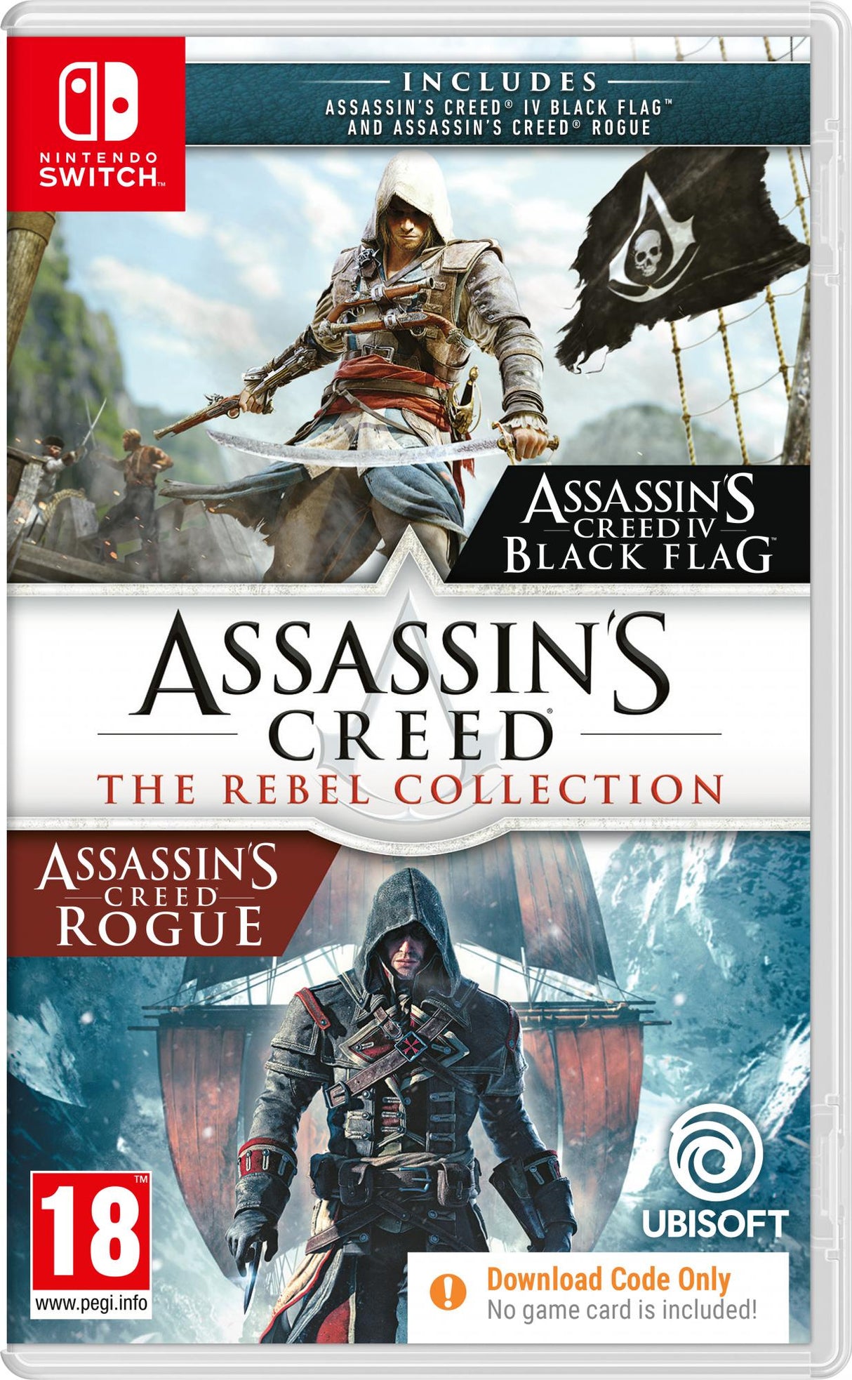 Assassins Creed Rebel Collection (Code in a Box) Ubisoft