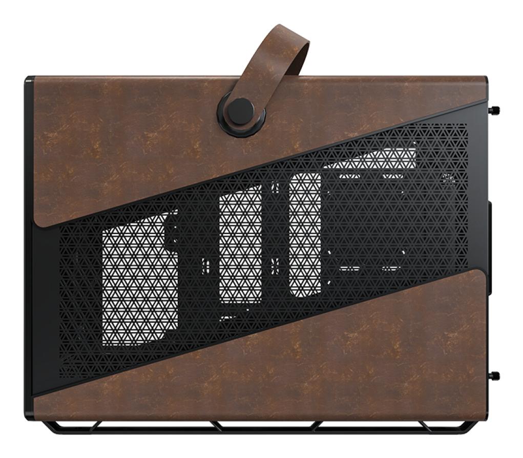 Montech Heritage PRO Black, mATX w 4 Fans pre-installed Telon Technology Co Ltd (Montech)